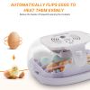 Incubators for Hatching Eggs, 360 Degree View, 16 Eggs Incubator with Automatic Egg Turning
