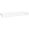 Dog Kennel Silver 430.6 ftÂ² Steel