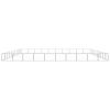 Dog Kennel Silver 1076.4 ftÂ² Steel