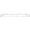 Dog Kennel Silver 871.9 ftÂ² Steel