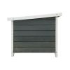 Weatherproof wooden outdoor rabbit hutch Lockable Door Openable Top Indoor for Small Animals