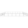Dog Kennel Silver 678.1 ftÂ² Steel