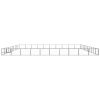 Dog Kennel Black 1076.4 ftÂ² Steel