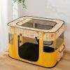 Foldable Cat Cage, Pet Birthing Room, Spacious Portable Breathable Mesh Tent For Cats 1pc